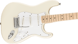 Squier Affinity Stratocaster Electric Guitar, Maple Fingerboard, Olympic White