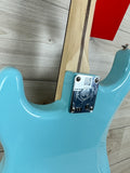 Fender Limited Edition Tom DeLonge Stratocaster Rosewood Fingerboard, Daphne Blue