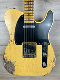 Fender Custom Shop 52 Telecaster Heavy Relic Aged Nocaster Blonde #R127108