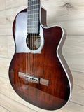 Godin Arena Pro CW Bourbon Burst Nylon Classical Acoustic Electric Guitar