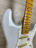 Fender Eric Johnson Stratocaster, Maple Fingerboard, White Blonde