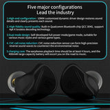 KZ VXS HiFi Bluetooth Wireless in-Ear Headphones / Earphones with Noise Cancellation