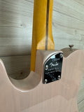 Fender Limited Edition American Professional II Telecaster Thinline Electric Guitar - Transparent Shell Pink