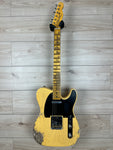 Fender Custom Shop 52 Telecaster Heavy Relic Aged Nocaster Blonde #R127108