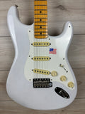 Fender Eric Johnson Stratocaster, Maple Fingerboard, White Blonde