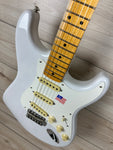 Fender Eric Johnson Stratocaster, Maple Fingerboard, White Blonde