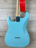 Fender Limited Edition Tom DeLonge Stratocaster Rosewood Fingerboard, Daphne Blue