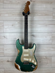 Fender Custom Shop Limited Edition Heavy Relic 59' Roasted Strat - Aged Sherwood Green Metallic