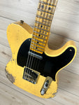 Fender Custom Shop 52 Telecaster Heavy Relic Aged Nocaster Blonde #R127108