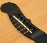 D'Addario Wood Bridge Pins (set of 6) - Ebony