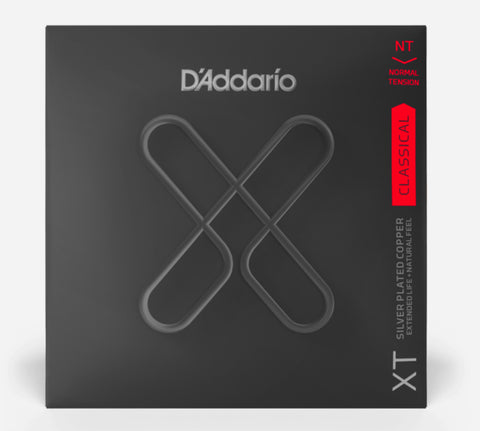 D'Addario XTC45 XT Silver-plated Classical Guitar Strings - .028-.044w Normal Tension