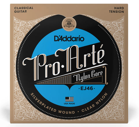 D'Addario EJ46 Pro-Arté Nylon Hard Tension Classical Guitar Strings (29-44)