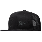 Gibson Slash 'Skully' Trucker Hat, All-Black