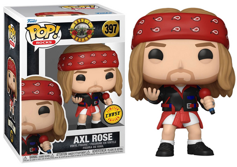 Funko Pop! Rocks: Guns N Roses Axl Rose#397 CHASE vinyl figure