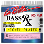 La Bella Rx Series Nickel Plated Bass Strings RX-N5B 5-String 45-125