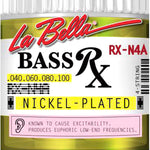 La Bella Rx Series Nickel Plated Bass Strings RX-N5B 4-String 40 - 100