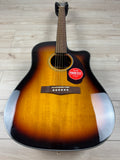 Fender CD-140SCE Dreadnought Electro / Acoustic Guitar Sunburst with case