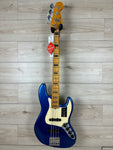 Fender American Ultra Jazz Bass Maple Fingerboard, Cobra Blue