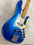 Fender American Ultra Jazz Bass Maple Fingerboard, Cobra Blue