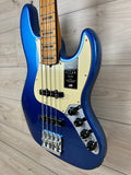 Fender American Ultra Jazz Bass Maple Fingerboard, Cobra Blue