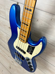 Fender American Ultra Jazz Bass Maple Fingerboard, Cobra Blue