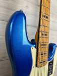 Fender American Ultra Jazz Bass Maple Fingerboard, Cobra Blue