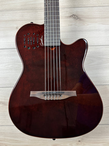 Godin Multiac Mundial Nylon Acoustic-electric Guitar - Kanyon Burst