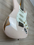 Fender Custom Shop Limited-edition 1959 Stratocaster Relic Electric Guitar - Super Faded Aged Shell Pink