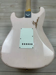 Fender Custom Shop Limited-edition 1959 Stratocaster Relic Electric Guitar - Super Faded Aged Shell Pink