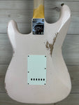 Fender Custom Shop Limited-edition 1959 Stratocaster Relic Electric Guitar - Super Faded Aged Shell Pink