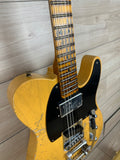 Fender Custom Shop Limited Edition CuNiFe Tele Heavy Relic Aged Butterscotch Blonde - CZ575954