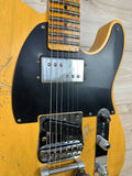 Fender Custom Shop Limited Edition CuNiFe Tele Heavy Relic Aged Butterscotch Blonde - CZ575954