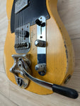 Fender Custom Shop Limited Edition CuNiFe Tele Heavy Relic Aged Butterscotch Blonde - CZ575954