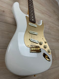 Fender Custom Shop Limited Edition 75th Anniversary Stratocaster NOS Guitar, Rosewood Fingerboard, Diamond White Pearl