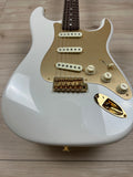 Fender Custom Shop Limited Edition 75th Anniversary Stratocaster NOS Guitar, Rosewood Fingerboard, Diamond White Pearl