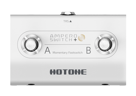 NEW! Hotone Ampero Switch+ Dual Foot Switch - White