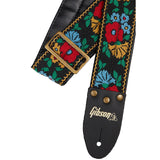 Gibson ASVS-GAR The Garden 2-Inch Wide Guitar Strap, 34"-60" Length