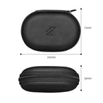 KZ Portable Oval Case for in ear Earphone (Black)