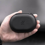 KZ Portable Oval Case for in ear Earphone (Black)