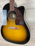 Epiphone J-15 EC Deluxe Acoustic-Electric Vintage Sunburst