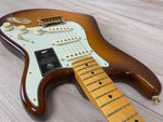 Fender 75th Anniversary Commemorative Stratocaster Electric Guitar, 2-Color Bourbon Burst