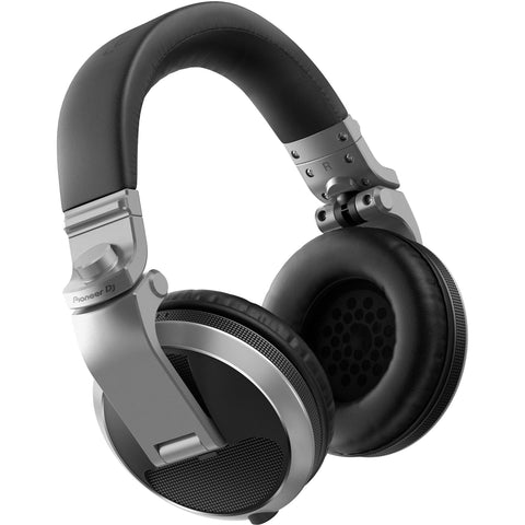 Pioneer DJ HDJ-X5-S Over-Ear DJ Headphones (Silver) - CBN Music Warehouse