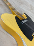 Fender Custom Shop Limited Edition '51 Telecaster Heavy Relic Maple Fingerboard Aged Nocaster Blonde