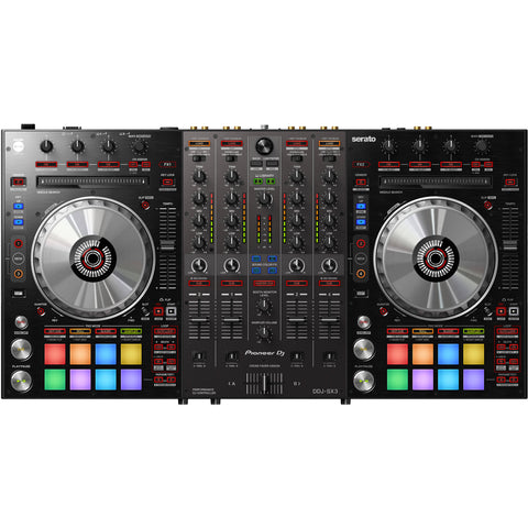 Pioneer DJ DDJSX3 4-deck Serato DJ Pro Controller - CBN Music Warehouse