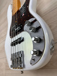 Fender American Ultra Precision Bass Maple Fingerboard, Arctic Pearl