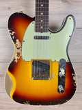 Fender Custom Shop 1960 Telecaster Custom Heavy Relic - Chocolate 3-Tone Sunburst