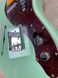 Fender American Original 60s Telecaster Thinline with Maple Fingerboard, Surf Green