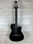 Godin 032174 ACS Nylon Cedar Black Acoustic Electric Guitar - Black