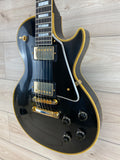 Gibson Custom 1957 Les Paul Custom Reissue VOS Electric Guitar - Ebony 2 Pickup