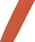 Fender Limited Leather Strap, Tangerine